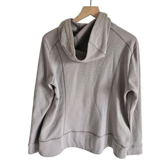 Kuhl Mauve Gray Women's Full Zip Hoodie Size XL - Picture 2 of 15